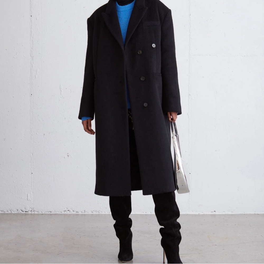 SOLD- OVERSIZED WOOL BLEND COAT